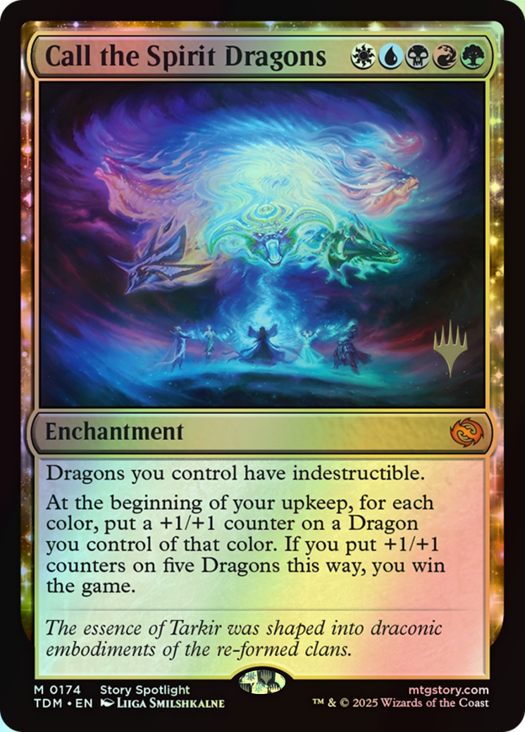 Call the Spirit Dragons (PTDM) #174p [EN/F] s/o