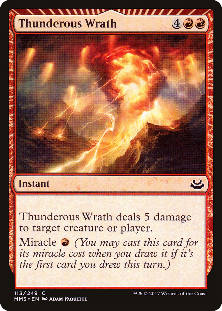 Thunderous Wrath (MM3) #113 [EN/N]