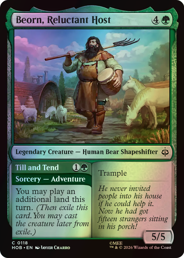 Beorn, Reluctant Host // Till and Tend (HOB) #118 [EN/F]