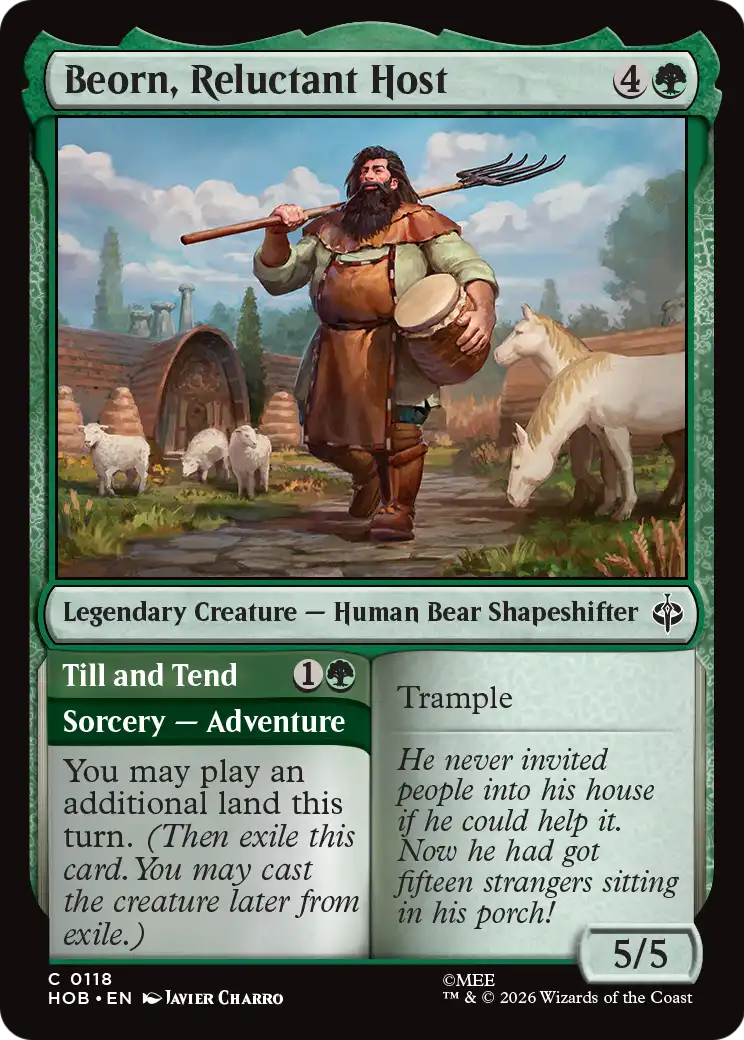 Beorn, Reluctant Host // Till and Tend (HOB) #118 [EN/N]