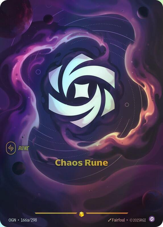 Chaos Rune (Alternate Art) (OGN) #166a [EN/F]