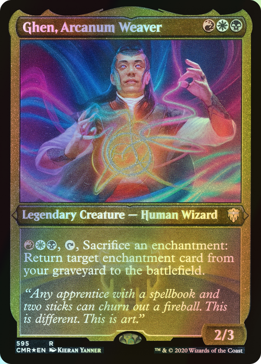 Ghen, Arcanum Weaver (CMR) #595 [EN/E] s/o
