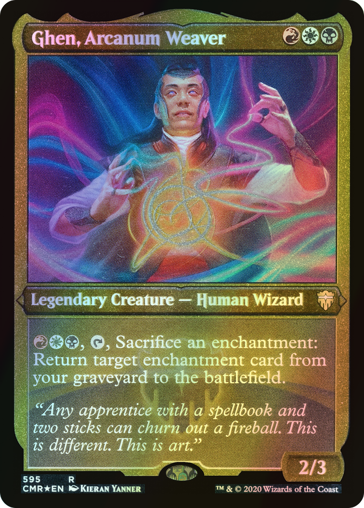 Ghen, Arcanum Weaver (CMR) #595 [EN/E] s/o