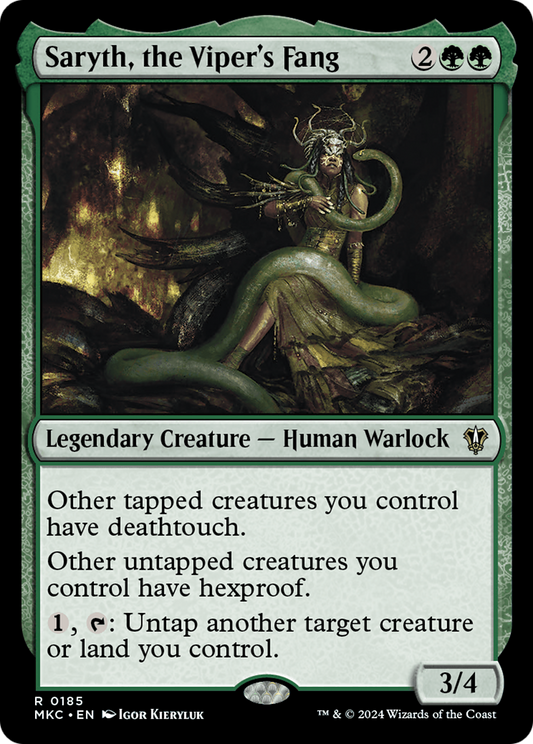 Saryth, the Viper's Fang (MKC) #185 [EN/N]