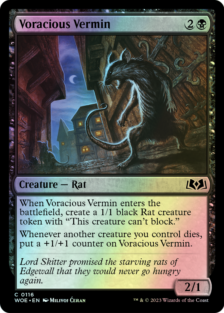 Voracious Vermin (WOE) #116 [EN/F] s/o