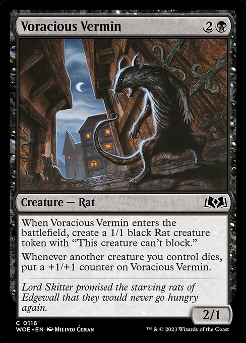 Voracious Vermin (WOE) #116 [EN/N]