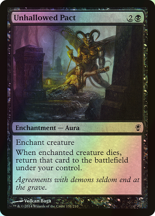 Unhallowed Pact (CNS) #131 [EN/F] s/o