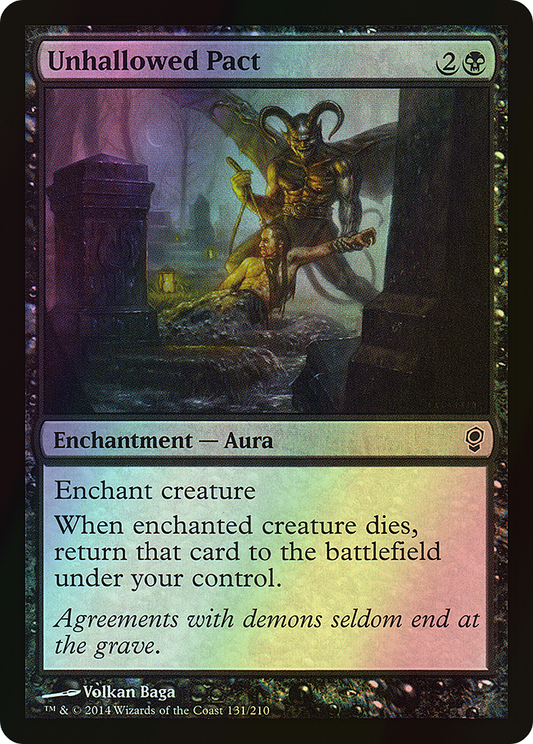 Unhallowed Pact (CNS) #131 [EN/F] s/o