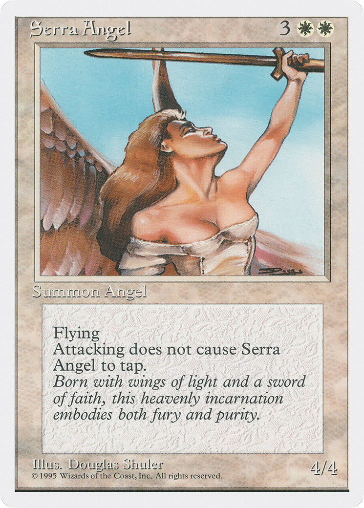 Serra Angel (4ED) #50 [EN/N]