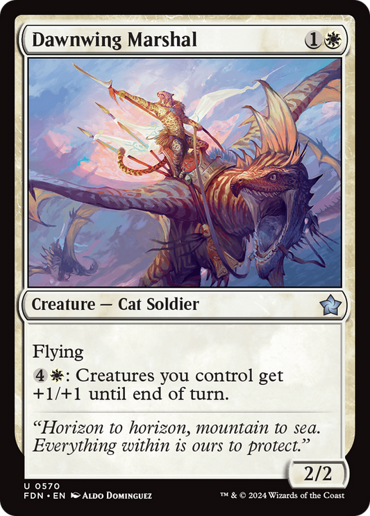 Dawnwing Marshal (FDN) #570 [EN/N] s/o