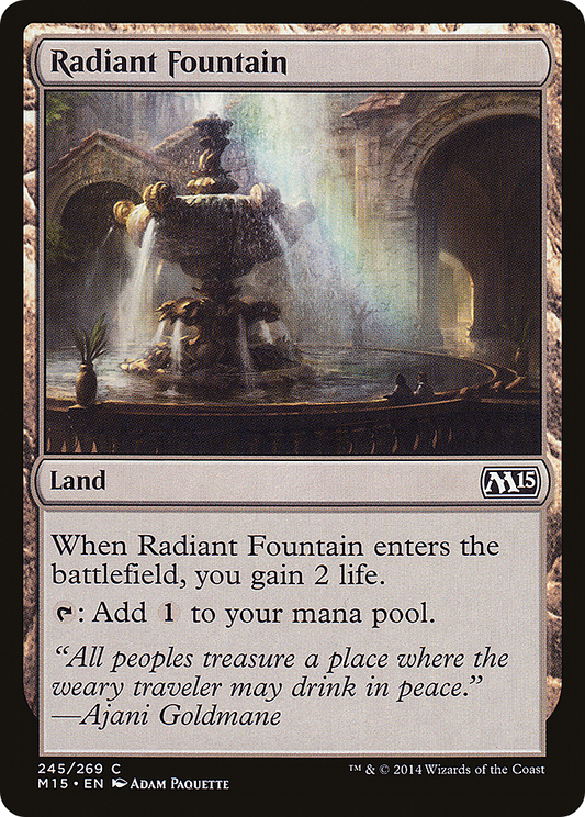 Radiant Fountain (M15) #245 [EN/N] s/o