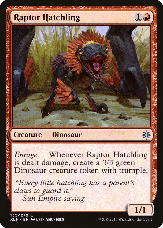 Raptor Hatchling (XLN) #155 [EN/N]