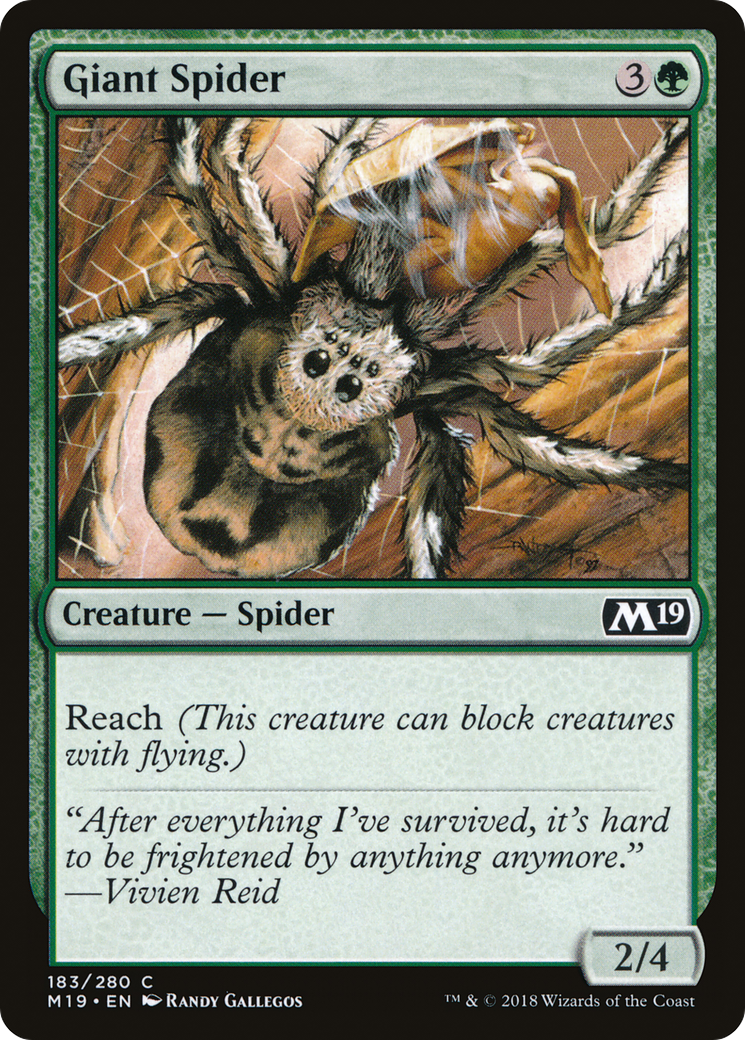 Giant Spider (M19) #183 [EN/N]