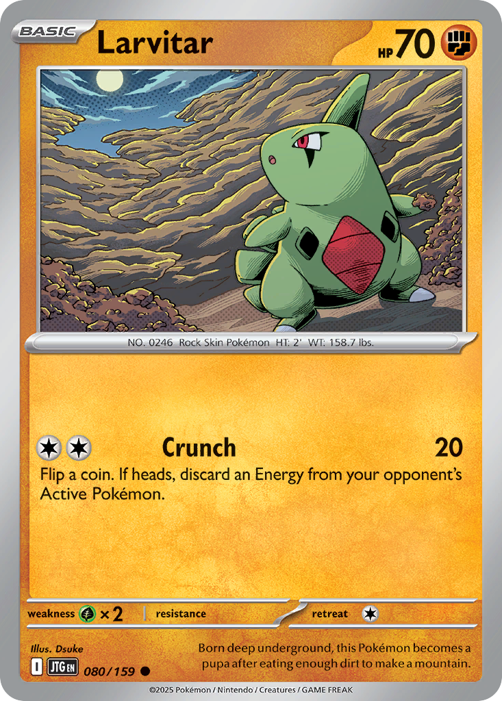 Larvitar (JTG) #080 [EN/N]