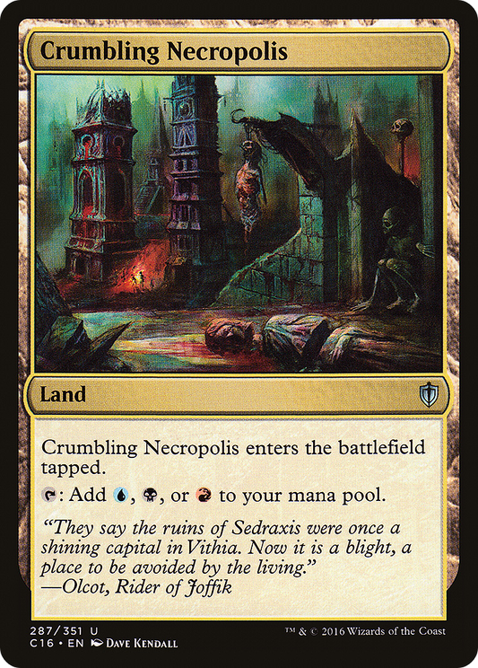 Crumbling Necropolis (C16) #287 [EN/N]