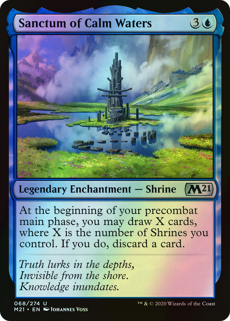 Sanctum of Calm Waters (M21) #68 [EN/F]