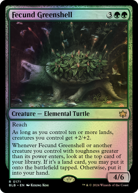 Fecund Greenshell (BLB) #171 [EN/F]