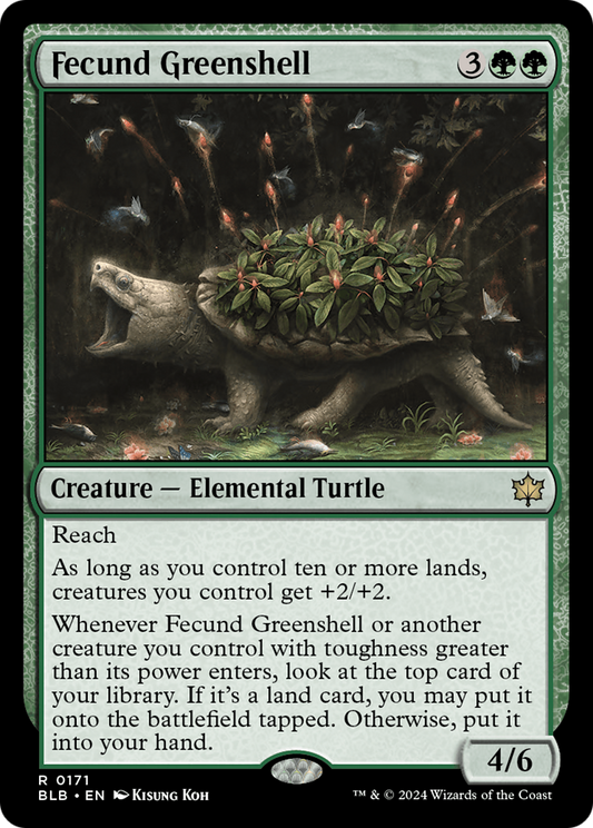 Fecund Greenshell (BLB) #171 [EN/N]