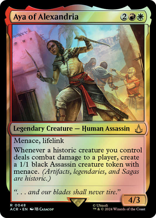 Aya of Alexandria (ACR) #48 [EN/F] s/o