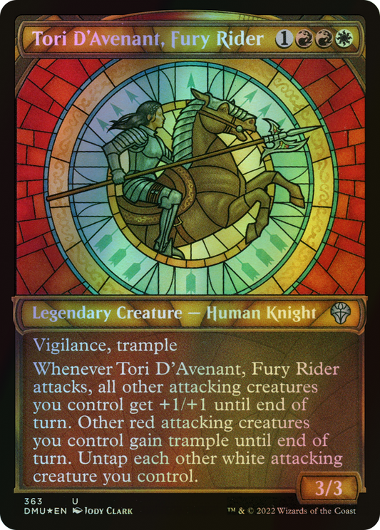 Tori D'Avenant, Fury Rider (DMU) #363 [EN/F]