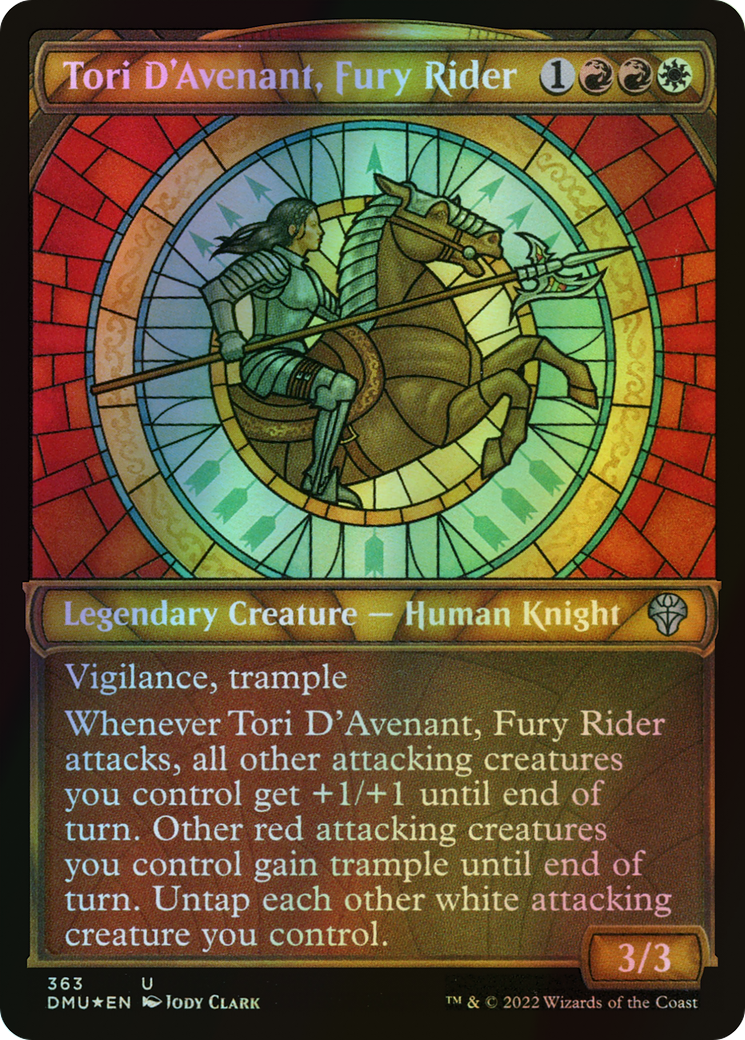 Tori D'Avenant, Fury Rider (DMU) #363 [EN/F]
