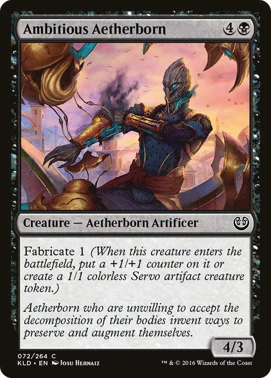 Ambitious Aetherborn (KLD) #72 [EN/N]