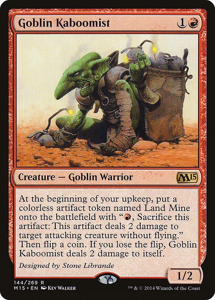 Goblin Kaboomist (M15) #144 [EN/N]