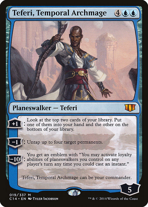 Teferi, Temporal Archmage (C14) #19 [EN/N] s/o