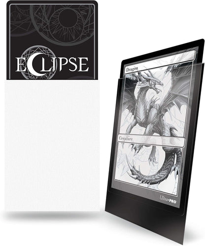 Ultra PRO Eclipse Matte Standard Sleeves (100) - Arctic White