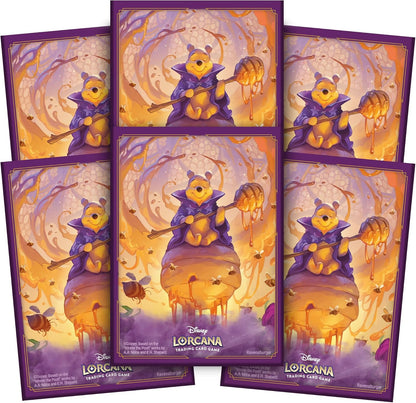 Lorcana TCG Card Sleeve Pack - Winnie The Pooh – Hunny Wizard (65 Sleeves)