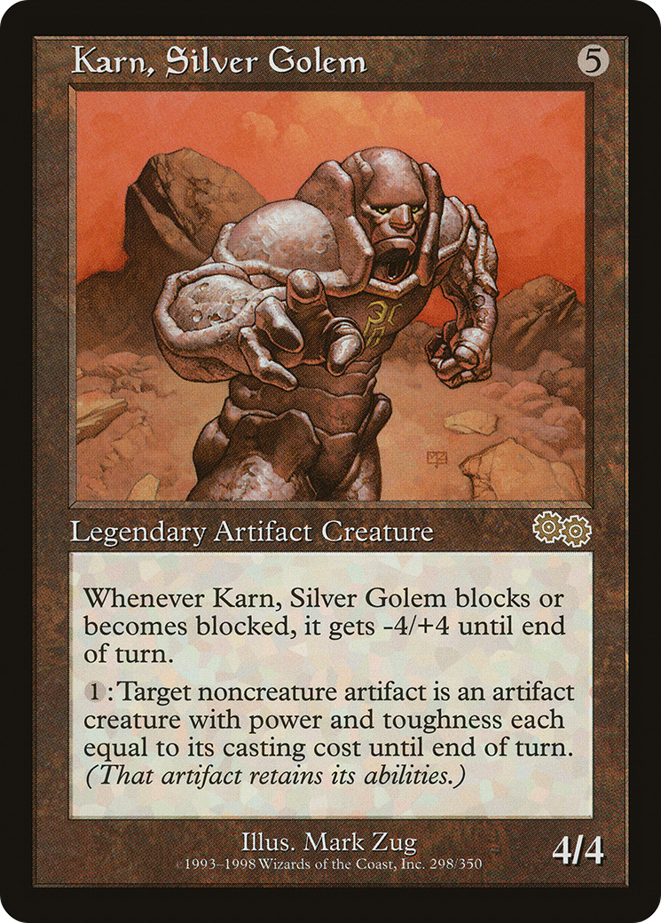 Karn, Silver Golem (USG) #298 [EN/N]
