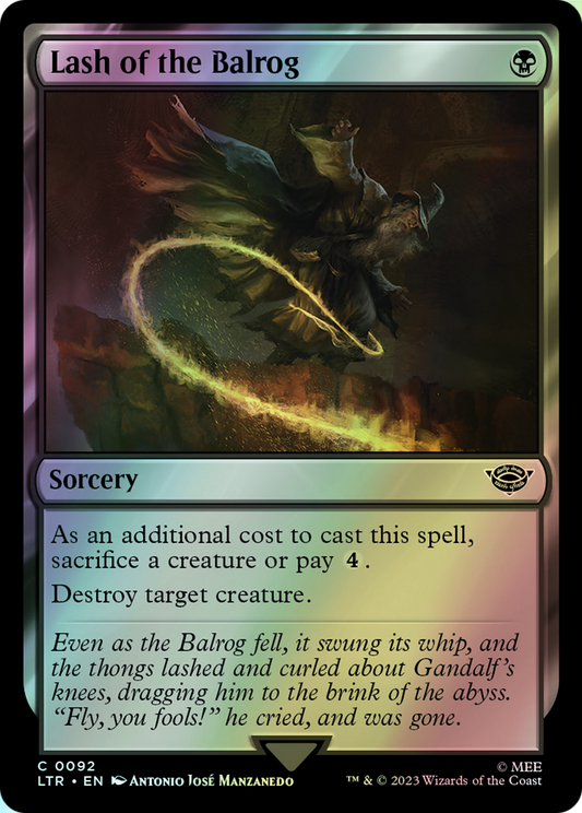 Lash of the Balrog (LTR) #92 [EN/F]