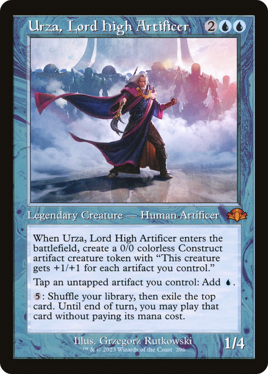 Urza, Lord High Artificer (DMR) #296 [EN/N] s/o