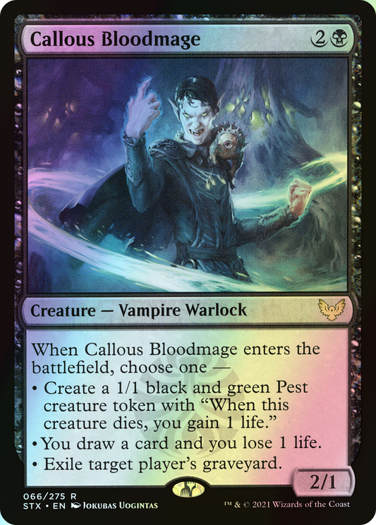 Callous Bloodmage (STX) #66 [EN/F] s/o