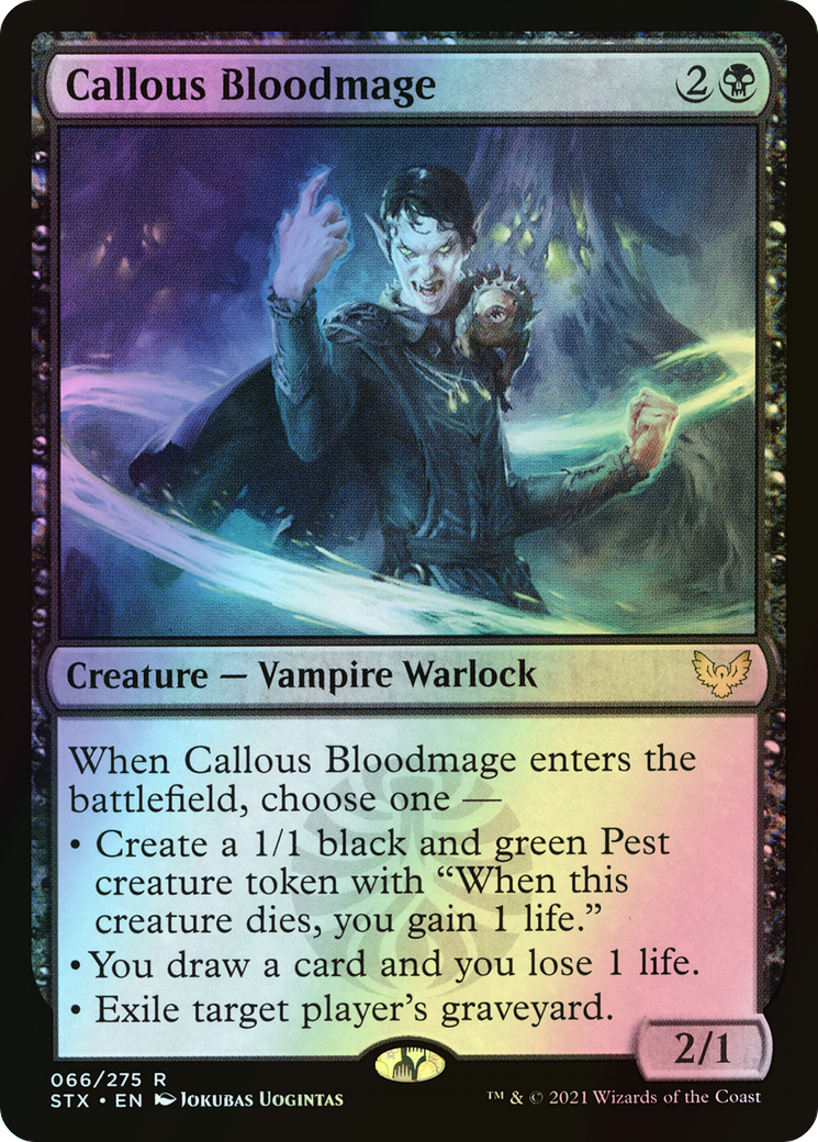 Callous Bloodmage (STX) #66 [EN/F] s/o