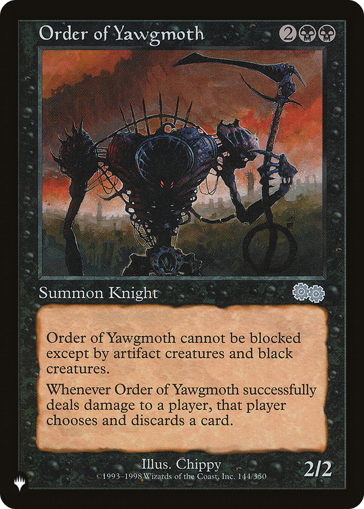 Order of Yawgmoth (PLST) #USG-144 [EN/N]