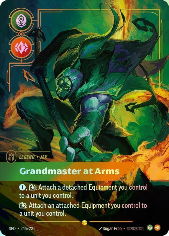 Jax - Grandmaster At Arms (Overnumbered) (SFD) #245 [EN/F] s/o