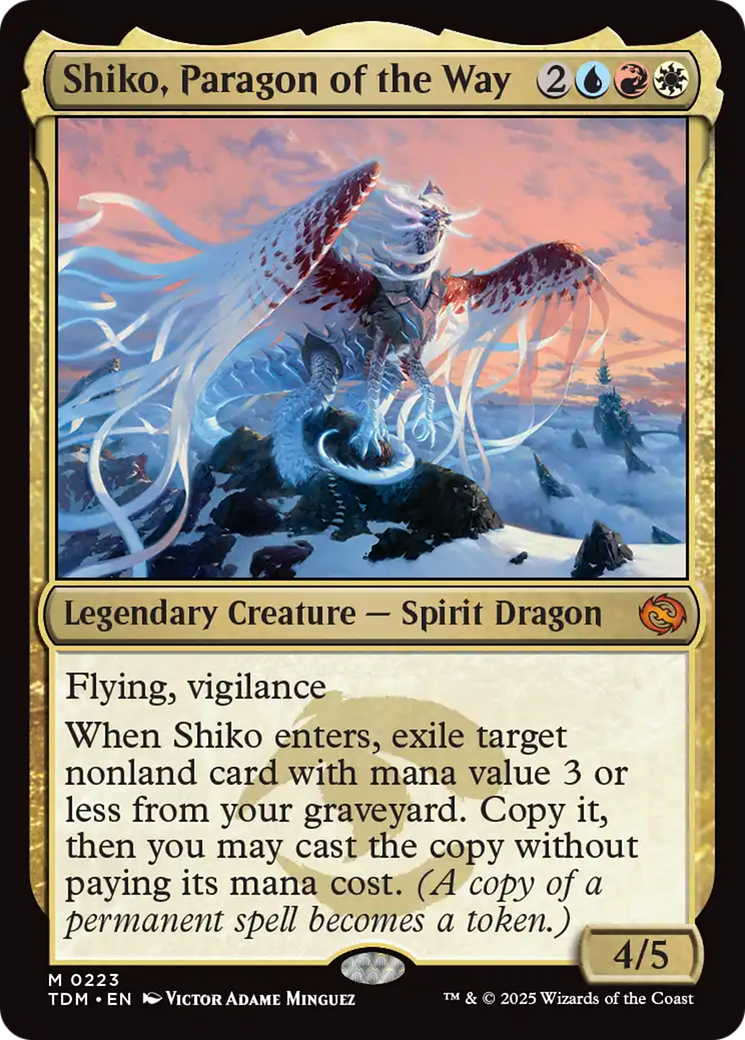 Shiko, Paragon of the Way (TDM) #223 [EN/N]