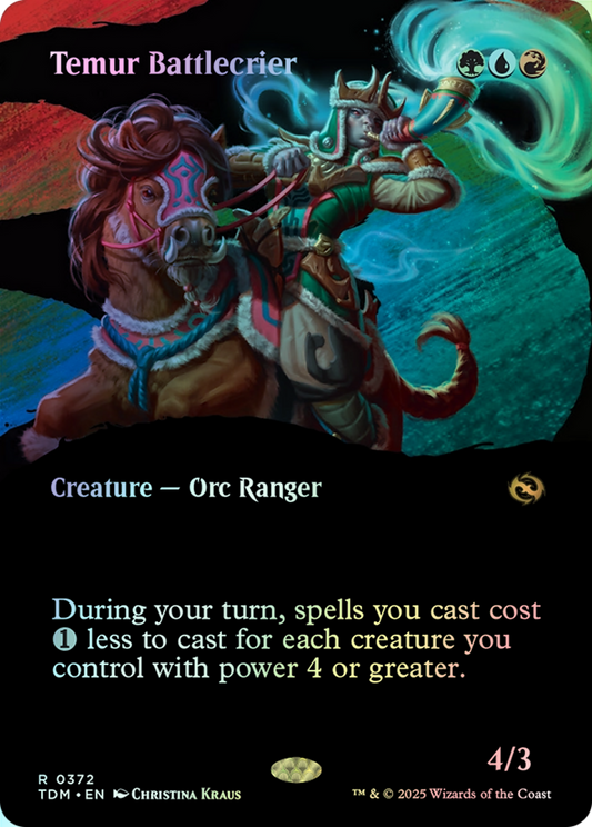 Temur Battlecrier (TDM) #372 [EN/F] s/o