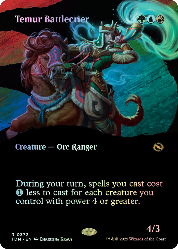Temur Battlecrier (TDM) #372 [EN/F] s/o