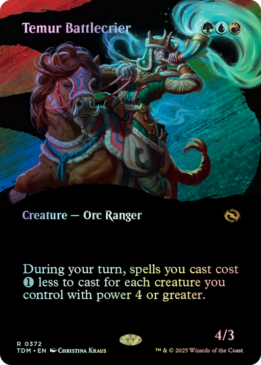 Temur Battlecrier (TDM) #372 [EN/F] s/o