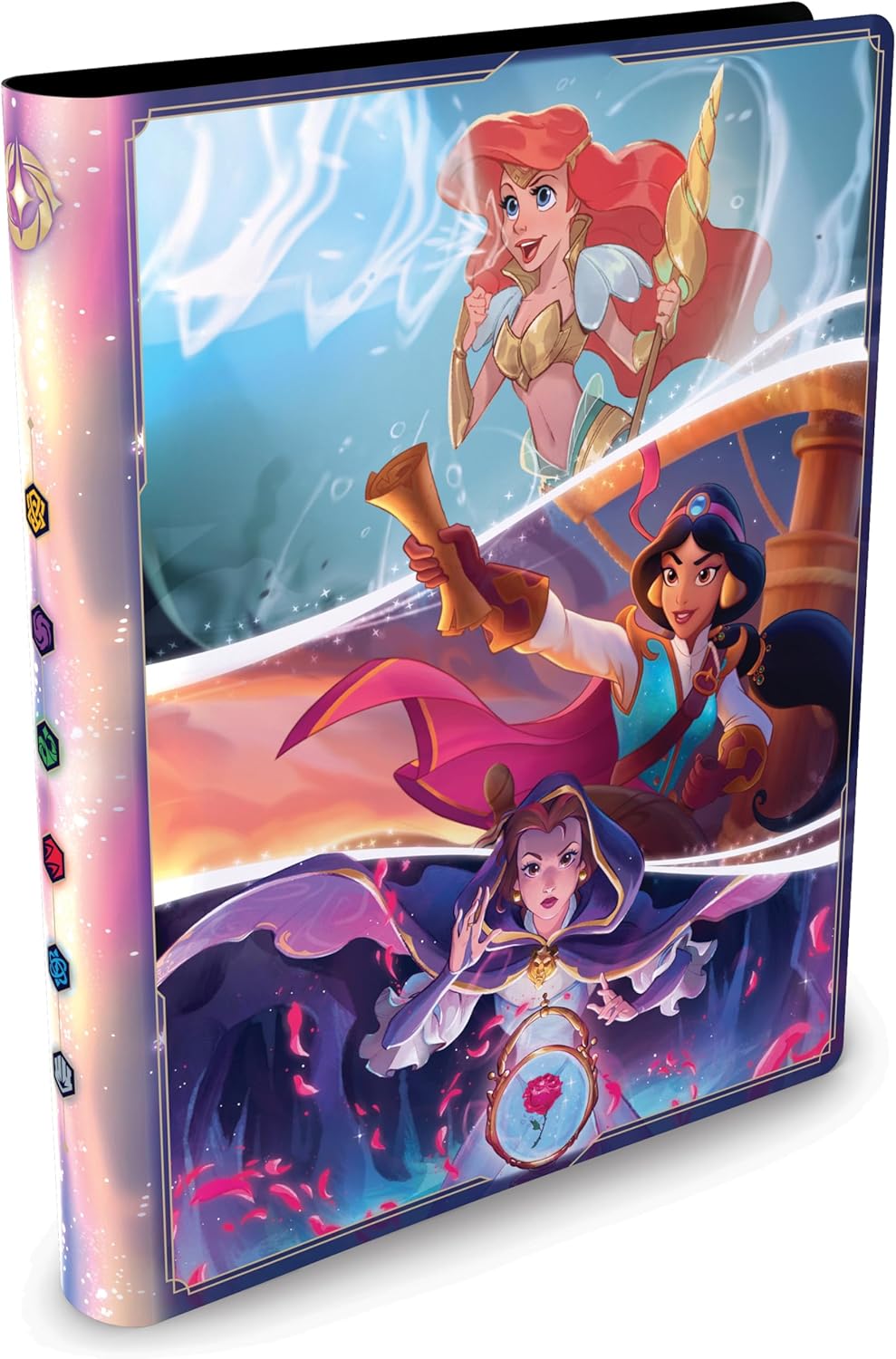 Lorcana Princess Card Portfolio (9-pocket Binder, Holds 252 cards)