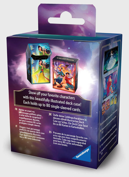 Lorcana TCG Deck Box: Mulan (80Cards)