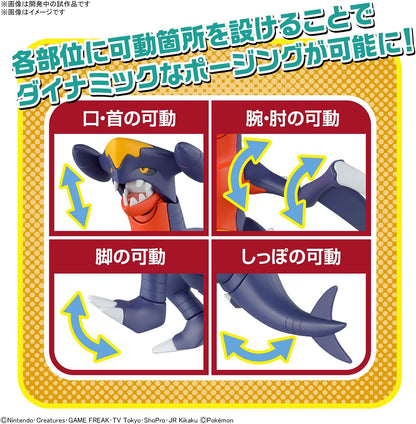 Pokemon Plamo Collection 48 Select Series GARCHOMP