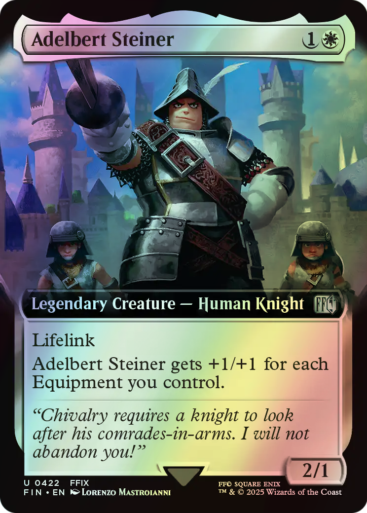 Adelbert Steiner (FIN) #422 [EN/F] s/o