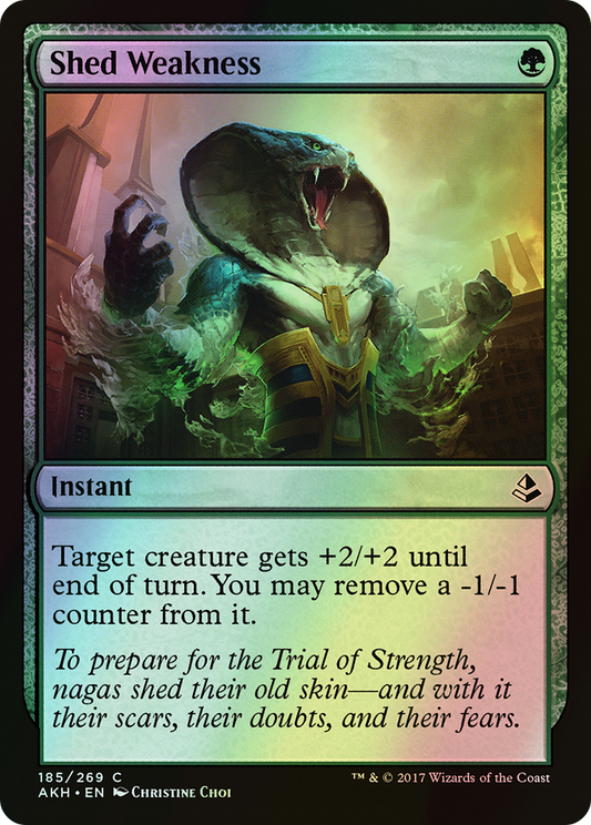 Shed Weakness (AKH) #185 [EN/F]