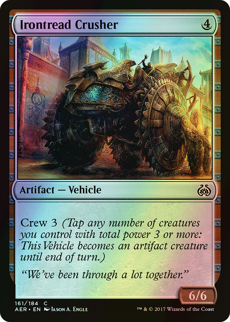 Irontread Crusher (AER) #161 [EN/F]