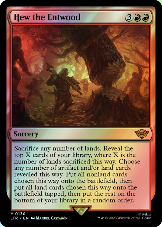 Hew the Entwood (LTR) #136 [EN/F] s/o
