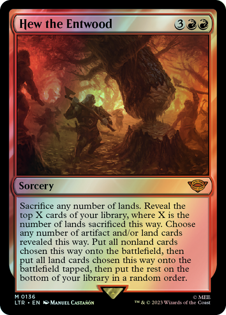 Hew the Entwood (LTR) #136 [EN/F] s/o