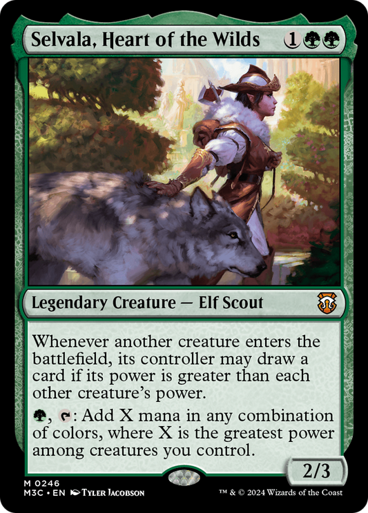 Selvala, Heart of the Wilds (M3C) #246 [EN/N] s/o